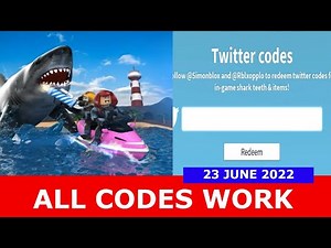 *ALL CODES WORK* SharkBite ROBLOX | 23 JUNE 2022