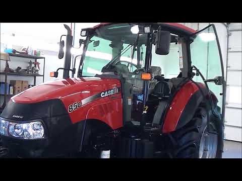 Case IH Farmall 85C 2wd Cab Tractor Demo & Walkaround