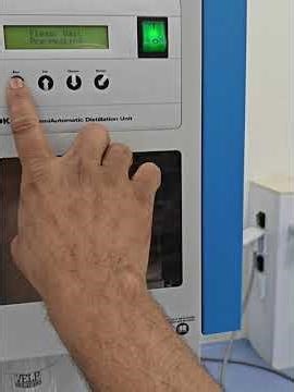 Kjeldahl Distillation Unit (VELP UDK 132) | Basic ON/OFF Demo #vacuumdistillation