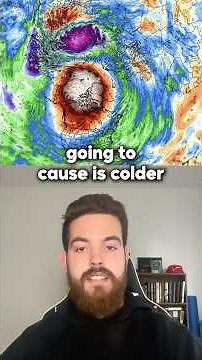 A major polar vortex event is incoming… #shorts