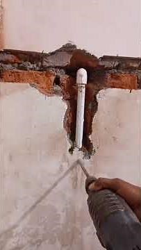 How to repair a broken PVC pipe with coupling - step by step DIY fix