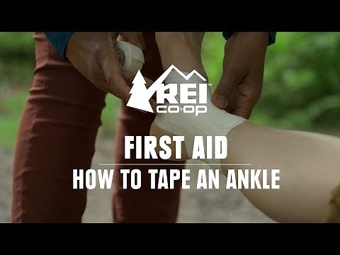 How to Tape a Sprained Ankle || REI