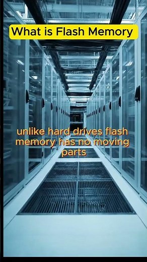 What is Flash memory. #storage #computerstorage #networkarchitecture #shorts #trending