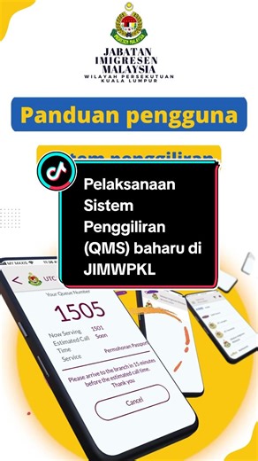 Pelaksanaan Sistem Penggiliran QMS di Jabatan Imigresen Malaysia