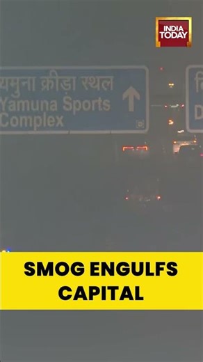 Delhi Air Quality Turns ‘Severe’ As Smog Engulfs Anand Vihar | AQI 410