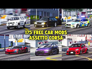 175 FREE CARS MODS for Assetto corsa