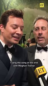 Jerry Seinfeld Brought Jimmy Fallon as his "Plus Two" to the Met Gala 🤣 | Entertainment Tonight
