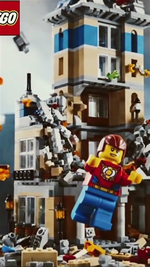 LEGO Hero Escapes a Massive Explosion | Epic Action Shorts