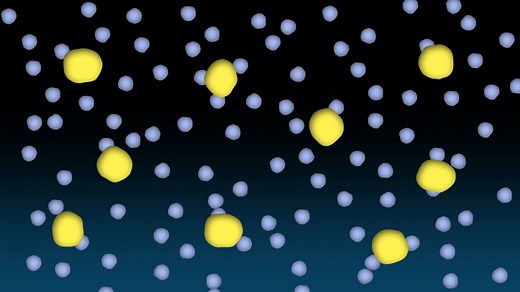 Brownian Motion | Suspended Particles in a Colloid Mixture | Britannica