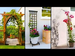 150 + DIY Garden Trellis and Arbor Ideas for Backyard Cottage Farmhouse | Garden Decorating Ideas