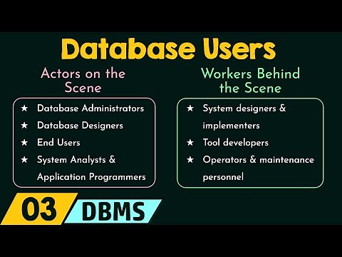Database Users
