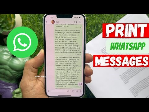 How to Print WhatsApp Messages (3 Easy Ways Including Free Ways)
