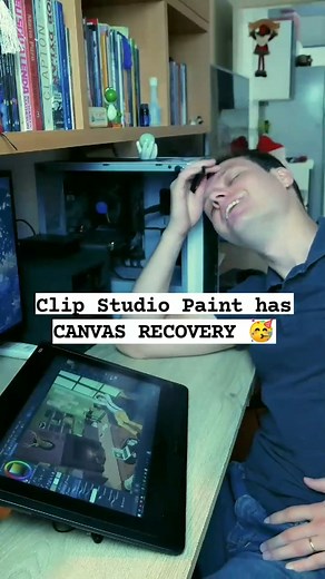 14K views · 233 reactions | The Autorecovery function saves your file periodically, saving you from the nightmare that is lost progress! Go to your Preferences to change at what time interval it will save at! In Ver.2.0 we now also have background saving. Lucas Piaceski @graphixly #clipstudiopaint | CLIP STUDIO PAINT | Facebook