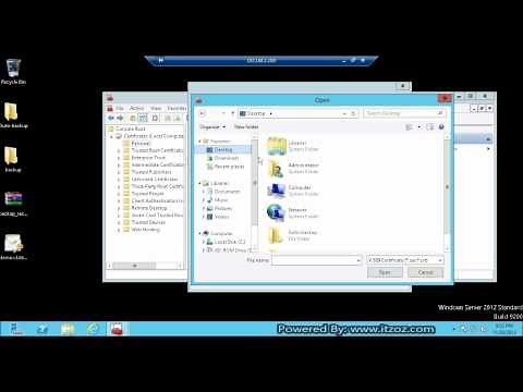 How to install one SSL Certificate across multiple servers in IIS 8 on Windows Server 2012