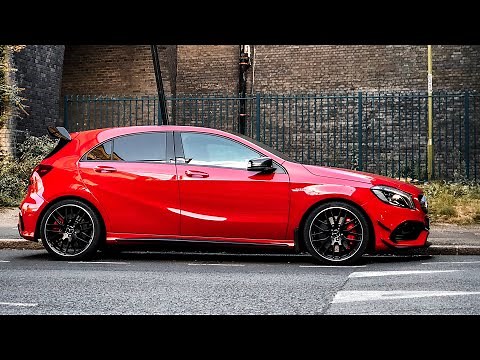 FIRST DRIVE IN MY MERCEDES A45 AMG!!