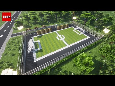 Football field - Minecraft tutorial