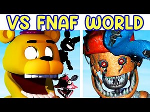 Friday Night Funkin': FNF World [FNAF World] FULL GAME + All Secret Songs | FNF Mod/FNAF