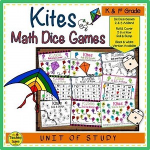 Kite Math Center Dice Games