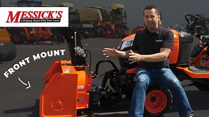 4.5K views · 85 reactions | You can put attachments onto the rear of your tractor and onto your loader. However, did you know there is another style of front-mounted implements that utilize your mid-mount PTO? Neil shows off this line of front-mount attachments available for your Kubota BX tractor. | Messick Farm Equipment | Facebook