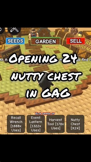 Wait for the end 🥲 Grow a Garden 🍃 Elsa Gamer Op