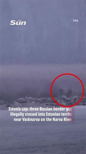 Russian border guards illegally cross into Estonia