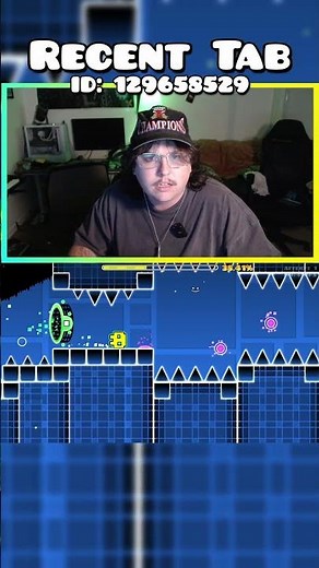 Nostalgia! #geometrychallenge #geometrydash #recenttab