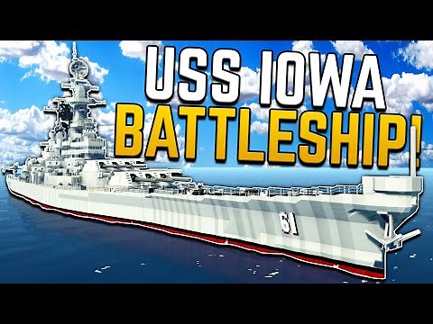 USS IOWA BATTLESHIP ATTACK In Stormworks