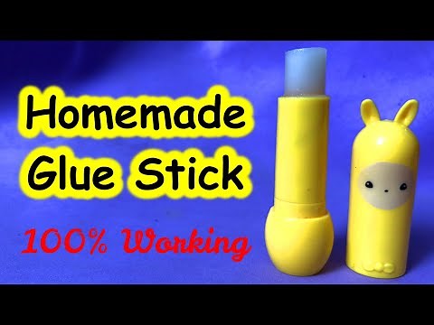 How to make glue stick at home||glue stick banane ka tarika||diy fevi stick||diy glue||Sajal's art