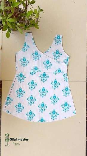 5 to 6 Years Baby Kurti Cutting & Stitching Tutorial ✂️ Easy Kids Kurti Design