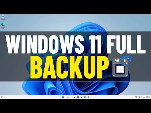 Create Windows 11 Full Backup to External Drive / USB and Restore it | How To backup windows11 🔁✔️