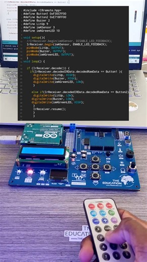 74K views · 527 reactions | TME EDU ARD Rev2 Arduino Based Board - IR Receiver | Upload Ideas with Itamar | Facebook