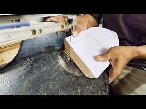 How to make SPEEDBOAT on the scroll saw - DIY wooden toys