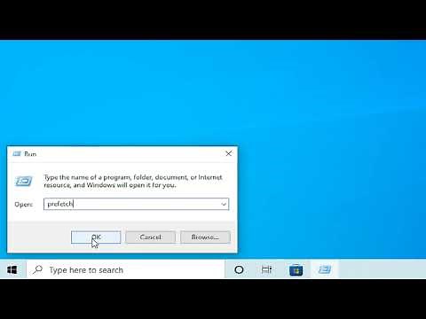 Delete prefetch files in Windows 10 / 11