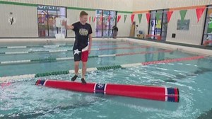 Special training for log rolling competitors