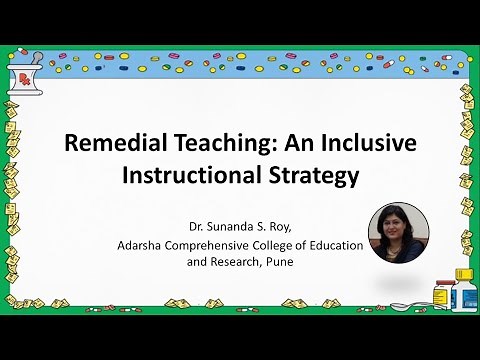 Remedial Teaching : An Inclusive Instructional Strategy (English)