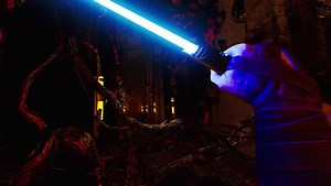 Find out how PS VR2’s feedback and eye-tracking pairs with PS5’s 3D audio immerses you in a galaxy far, far away in Star Wars: Tales from the Galaxy’s Edge – Enhanced Edition: https://play.st/3Iisosh | PlayStation Europe