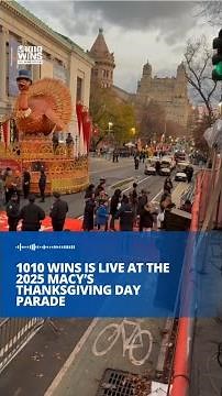 1010 WINS is live at the 2025 Macy’s Thanksgiving Day Parade