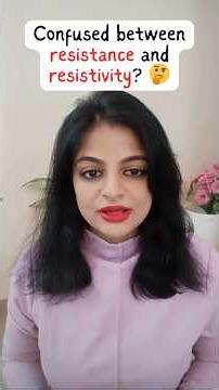 Difference Between Resistance and Resistivity | Basic Electronics | Grasp With Dr Aditi | #shorts