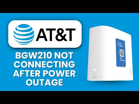 BGW210 Modem Not Connecting ⚡ Fix After Power Outage Quickly