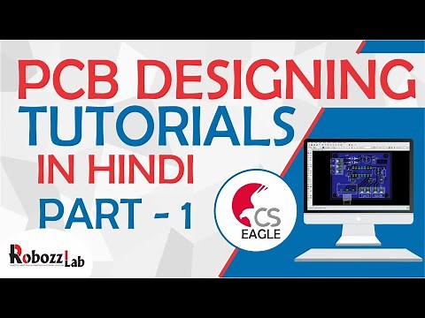PCB Designing Tutorials in Hindi Part 1 - How to Make Power Supply Circuit : Robozz Lab