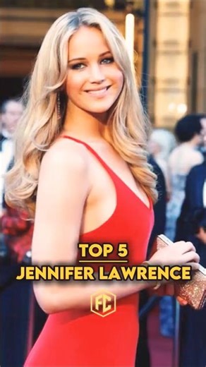 Jennifer Lawrence's TOP5 Most Hilarious Moments E2❤️😅#shorts #jenniferlawrence #top5 #movie #jlaw