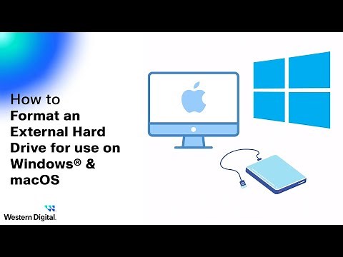 How To Format an External Hard Drive for use on Windows and macOS | Western Digital Support