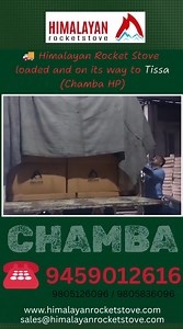 🚛🔥 Himalayan Rocket Stove is on the way to Chamba! ❄️ Get ready for 50% less wood use & 90% less smoke this winter. The Himalayan Rocket Stove has left for your town – bringing eco-friendly heat, less wood consumption, and almost smokeless technology. 🌍✨ 📞 Book yours today: 9805126096 / 9805836096 #HimalayanRocketStove #Chamba #EcoFriendly #SaveWood #SmokelessHeat | Himalayan Rocket Stove