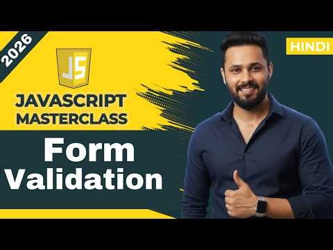 JavaScript Tutorial in Hindi #71 Form Validation Tutorial