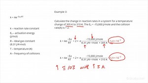 Using the Arrhenius Equation | Chemistry | Study.com