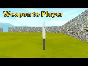 Ursina First person shooter game video 3 Weapon to player