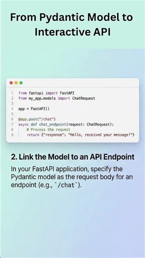 FastAPI Isn’t Powerful Without The Pydantic Feature #FastAPI #Pydantic #fastapi #veo3 #reels #shorts