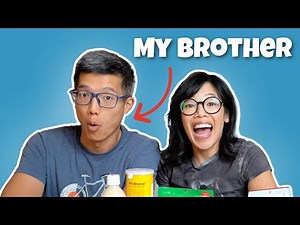 First Time Japanese Snacks With My Brother