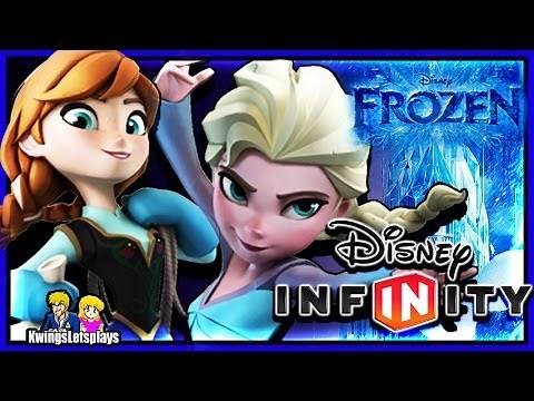 Disney Infinity : Frozen Anna & Elsa Gameplay