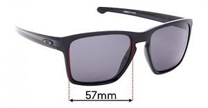 Oakley Sliver XL OO9341 57mm Replacement Lenses